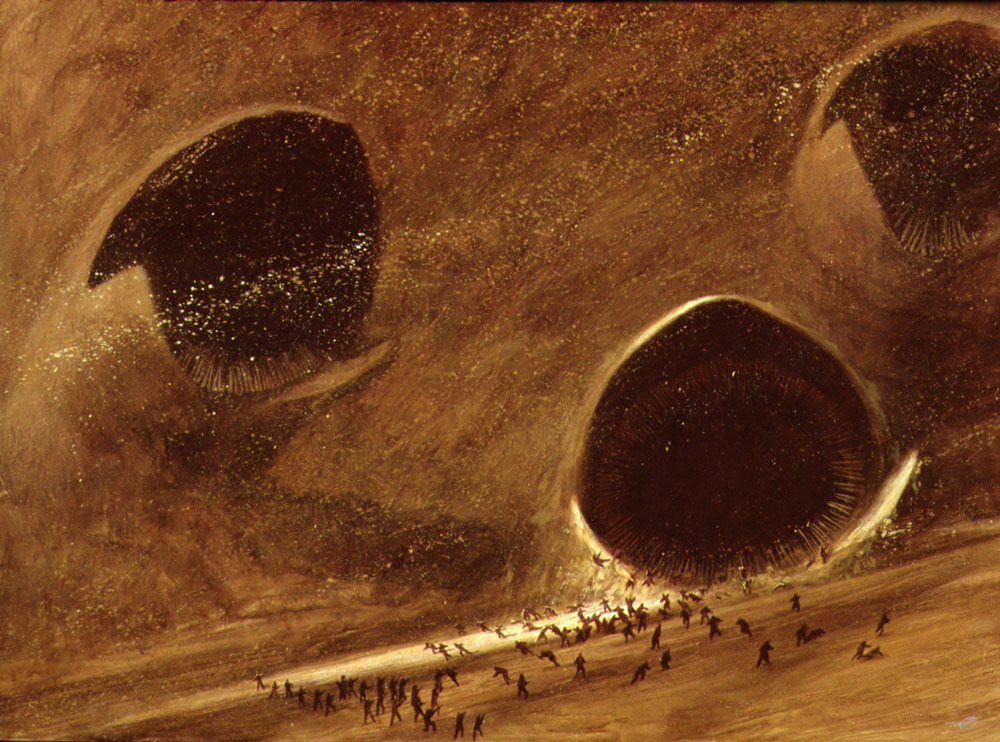 Rare Dune Art From Omni Reveals Frank Herbert S Original Vision