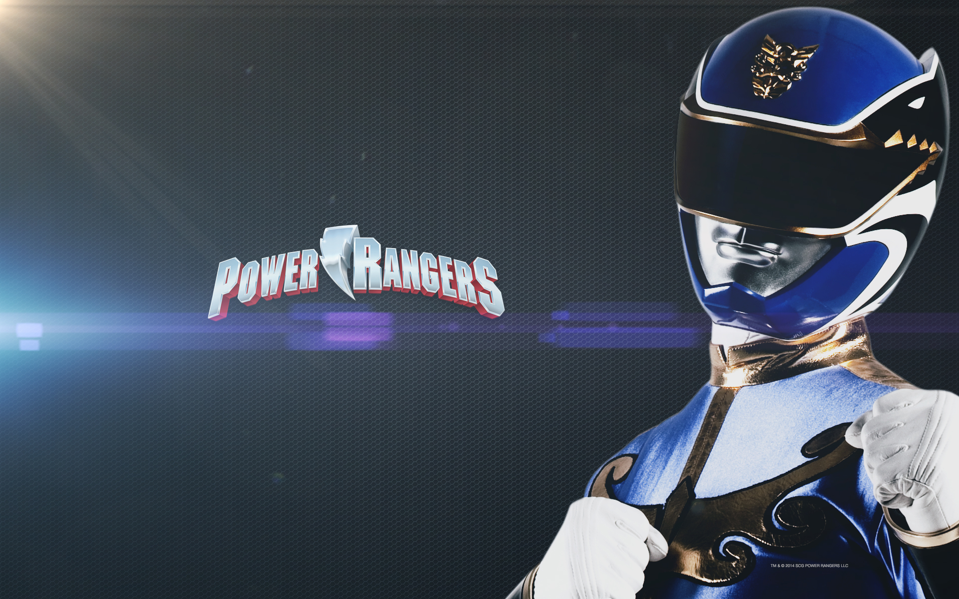 Power Rangers Wallpaper Megaforce Blue Fun Desktop For