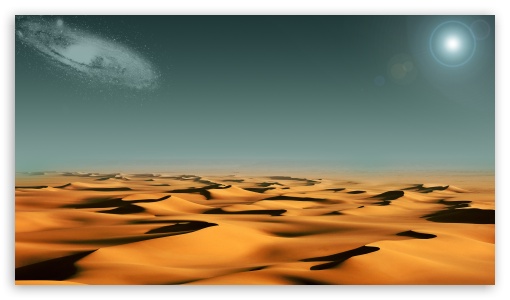 Alien Desert HD Wallpaper For High Definition WqHD Qwxga 1080p