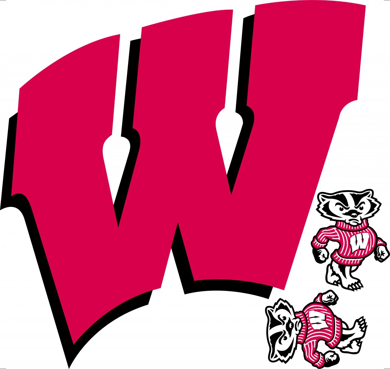 Wisconsin Badgers Licensed Wall Decal