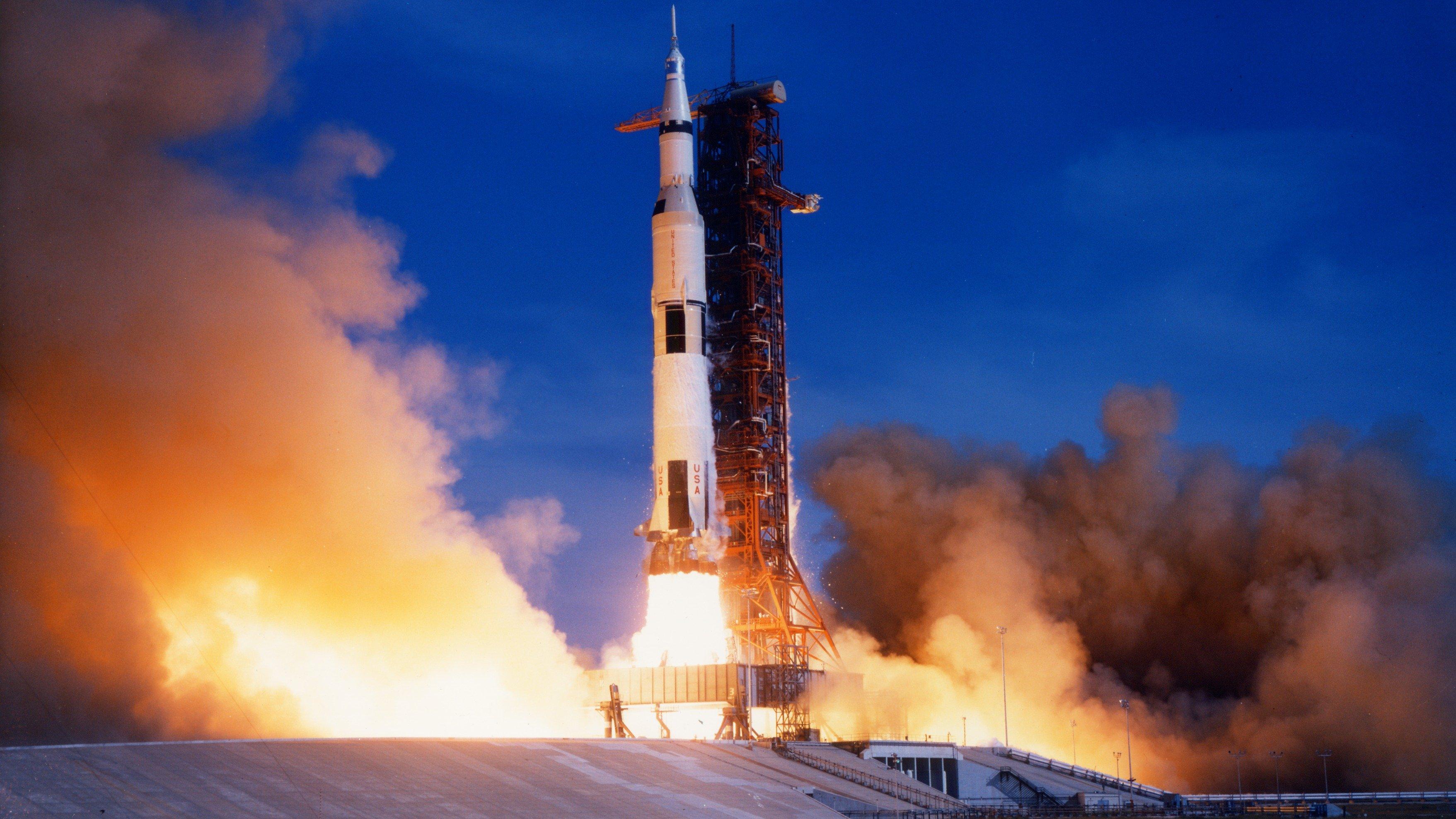 Nasa Saturn V Launch Wallpaper Pics About Space