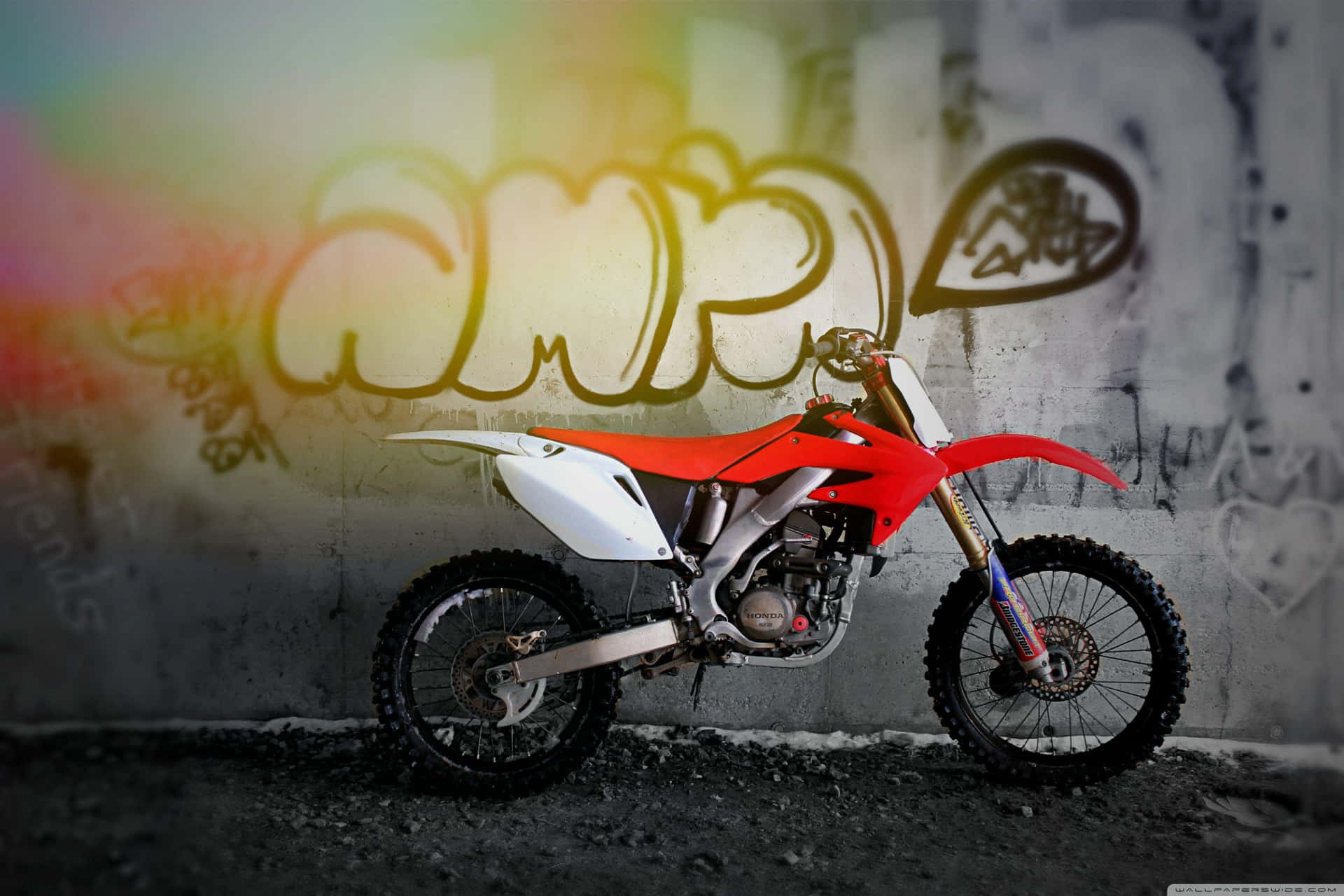 Honda Dirt Bike Wallpaper