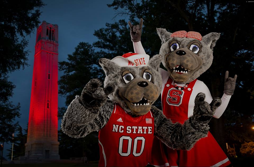 Vs Blue Top Universities Of North Carolina State Places Boomsbeat