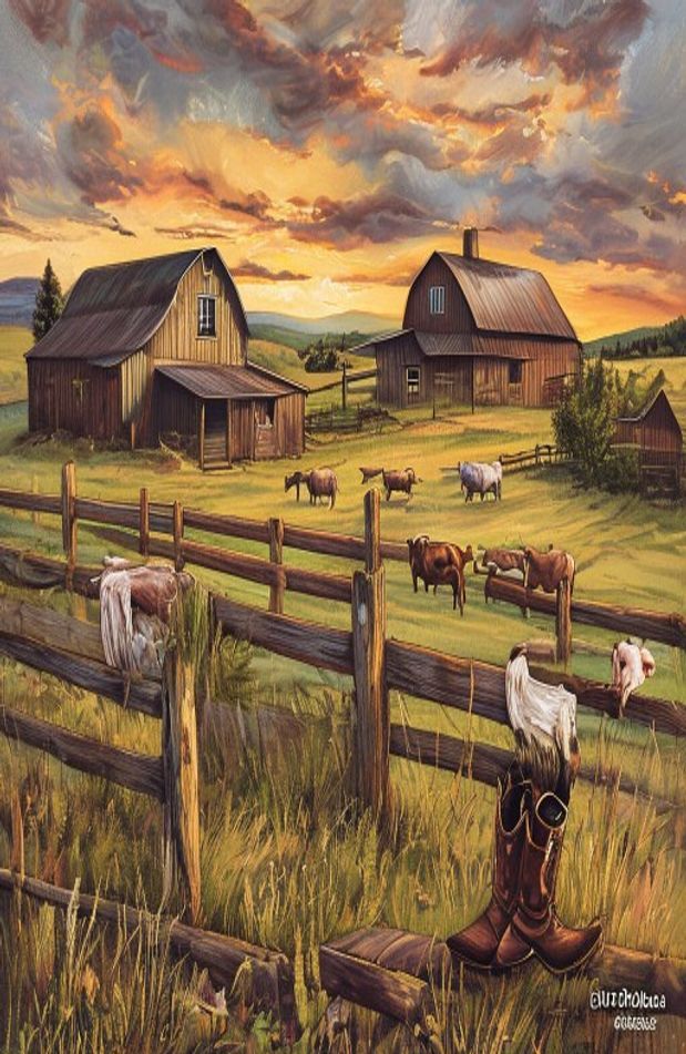 Country Western Wallpaper