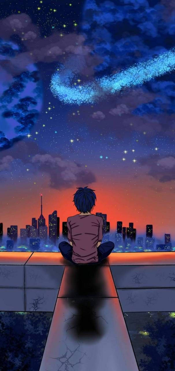 Alone Boy Anime Wallpaper
