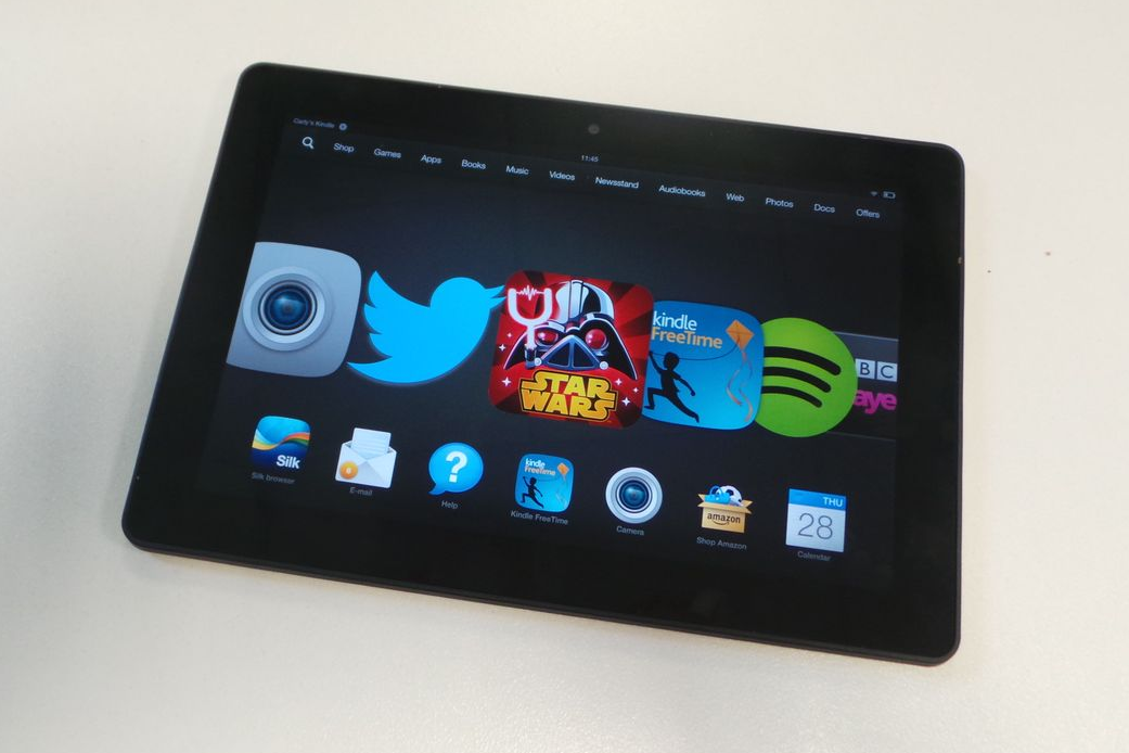 Find S On Kindle Fire HDx