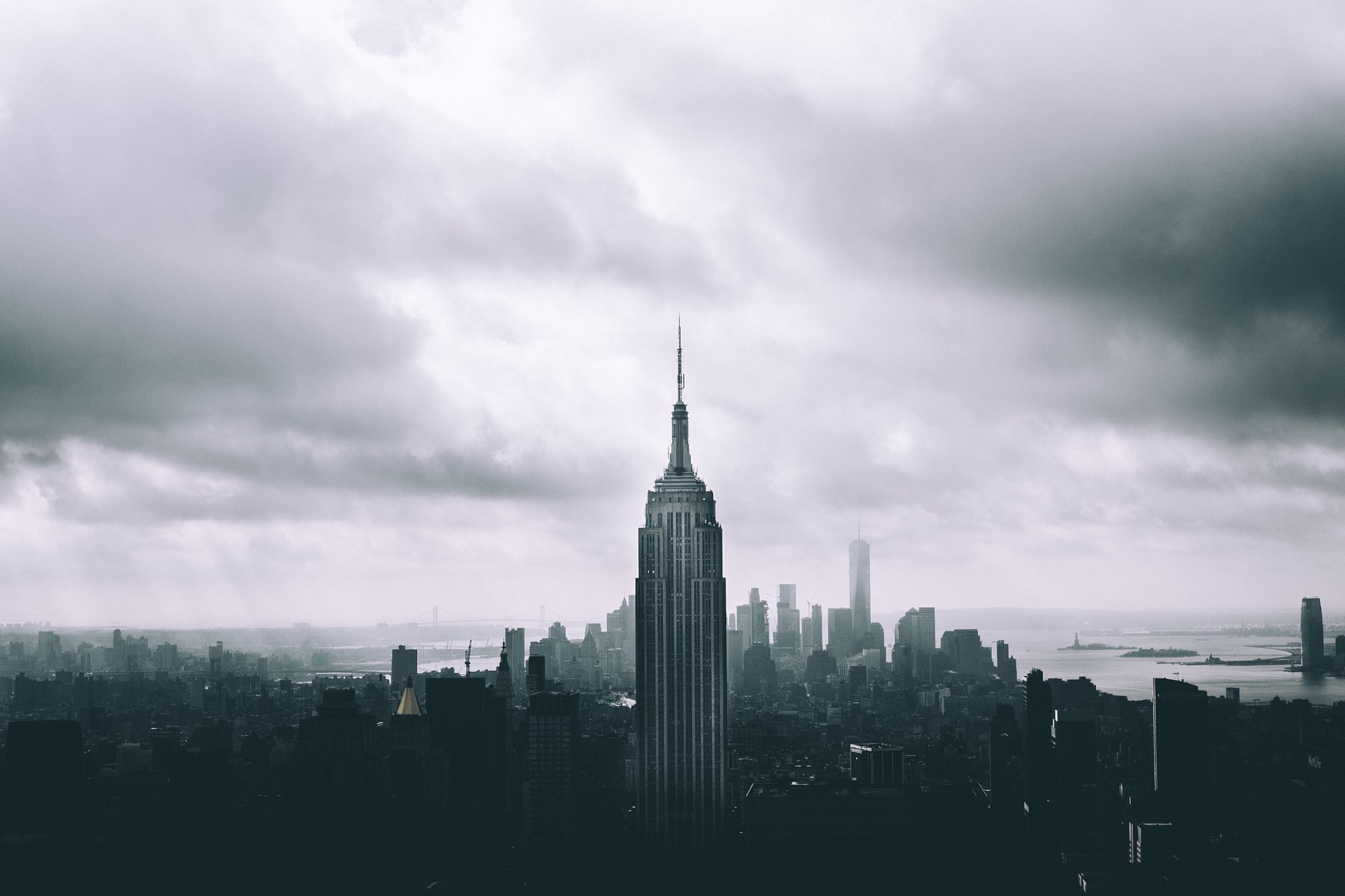 New York City Cityscape Empire State Building