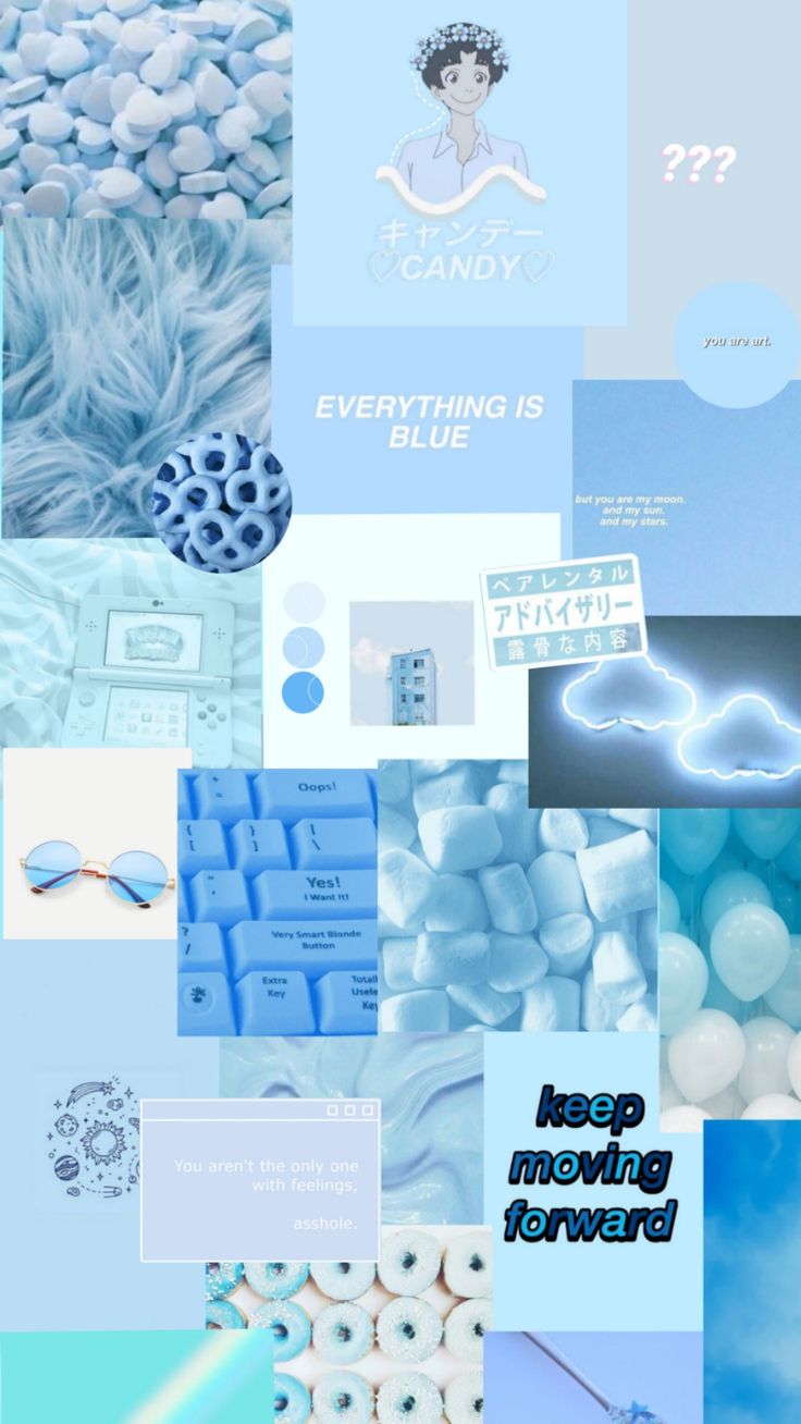 Blue Background Wallpaper