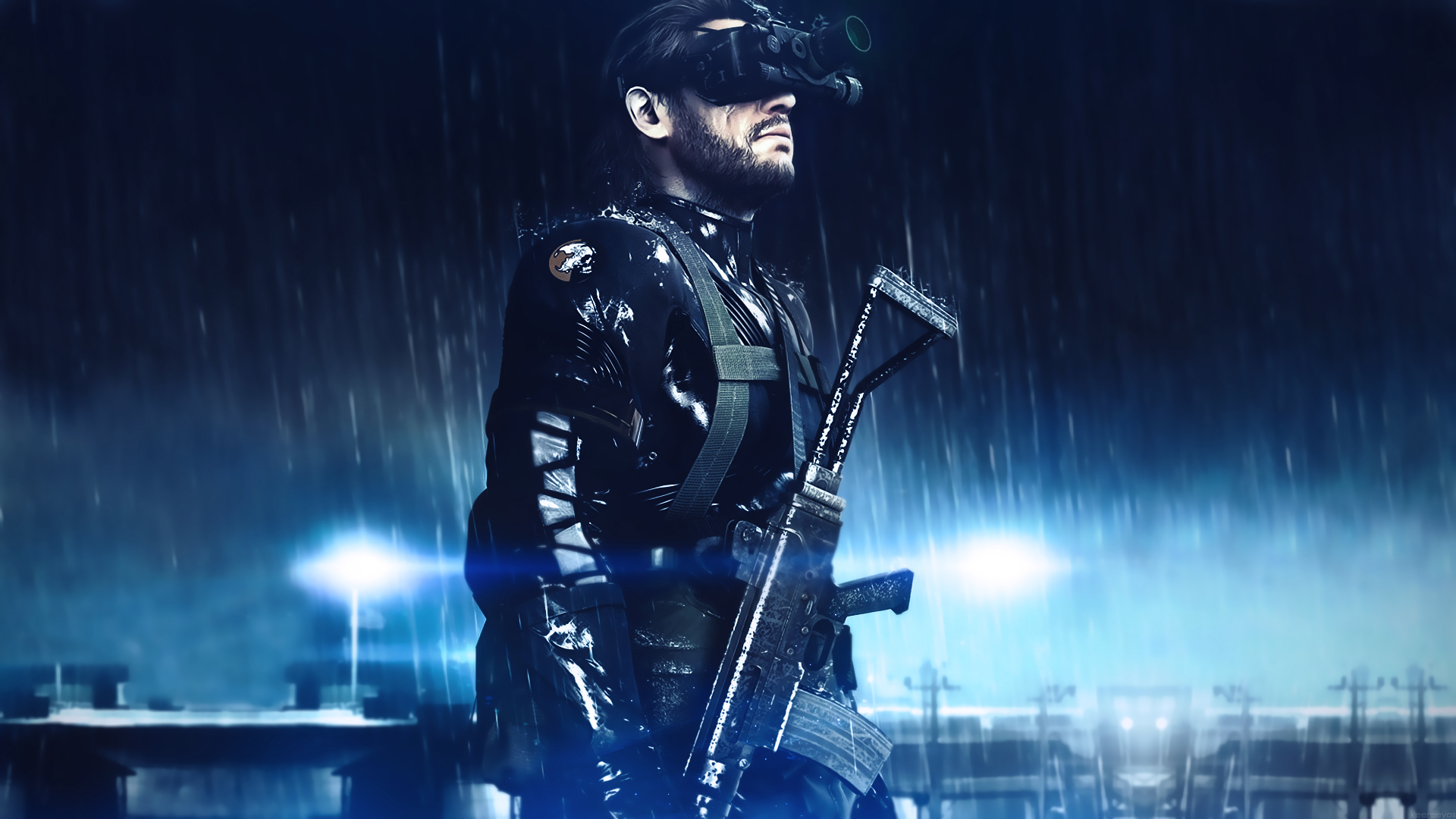 Metal Gear Solid Ground Zeroes HD Wallpaper by keereeyos