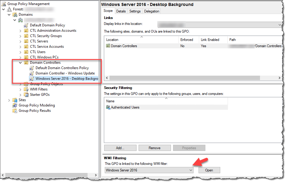 Windows Server 2016   Changing the background image using GPO 967x617