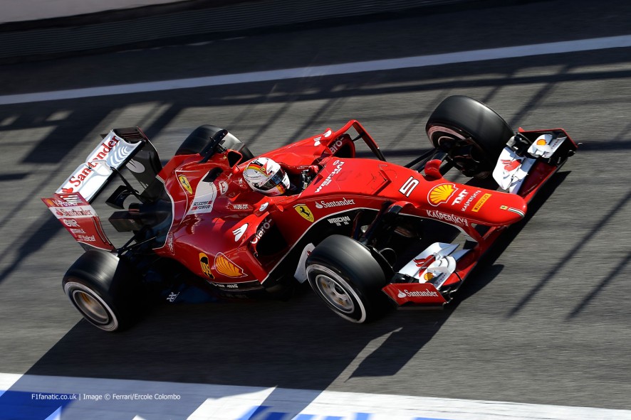 The Ferrari Sf15 T Was Used By Team During F1 Season