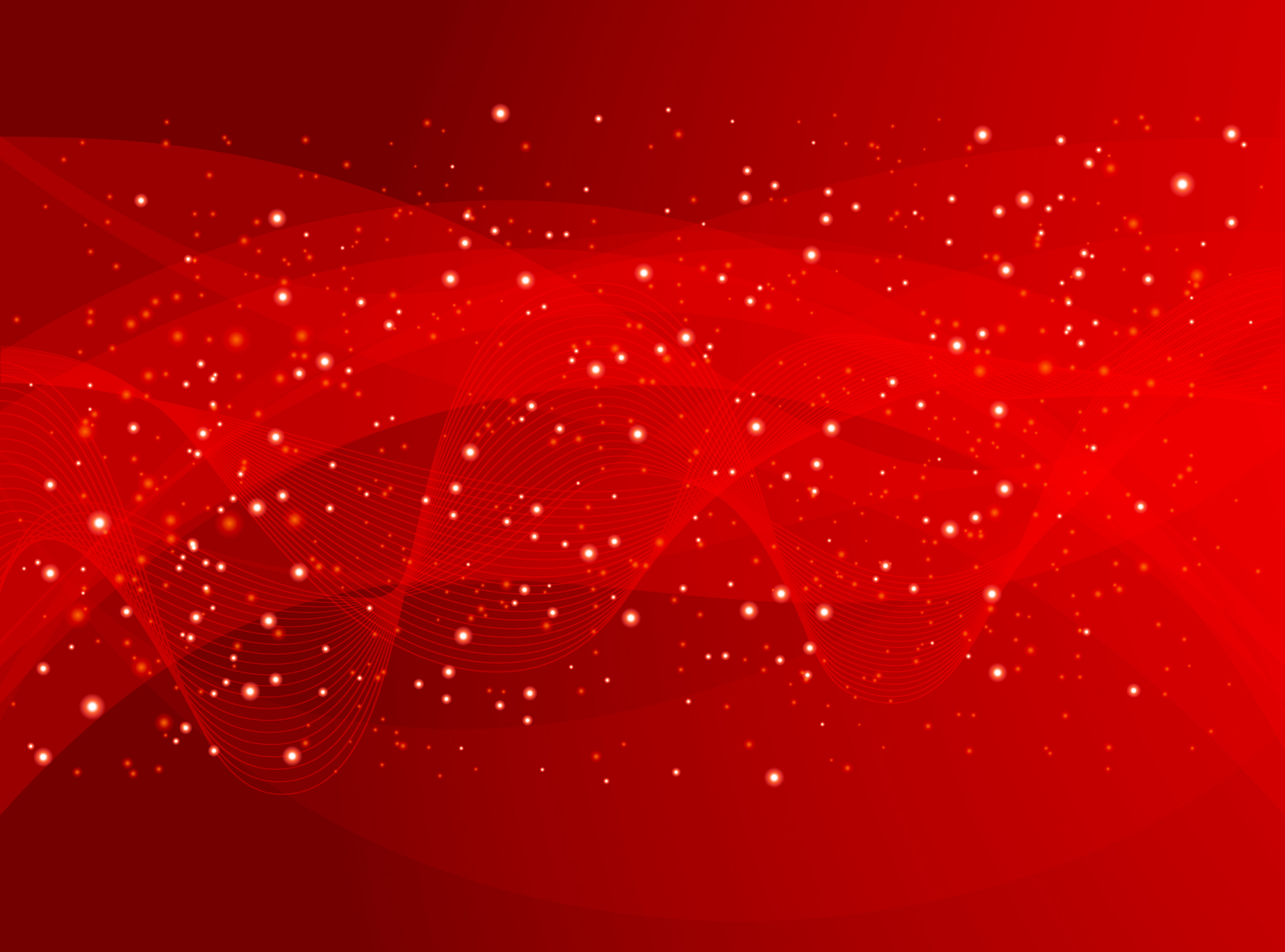 Gauzy Starry Red Abstract Background Vector