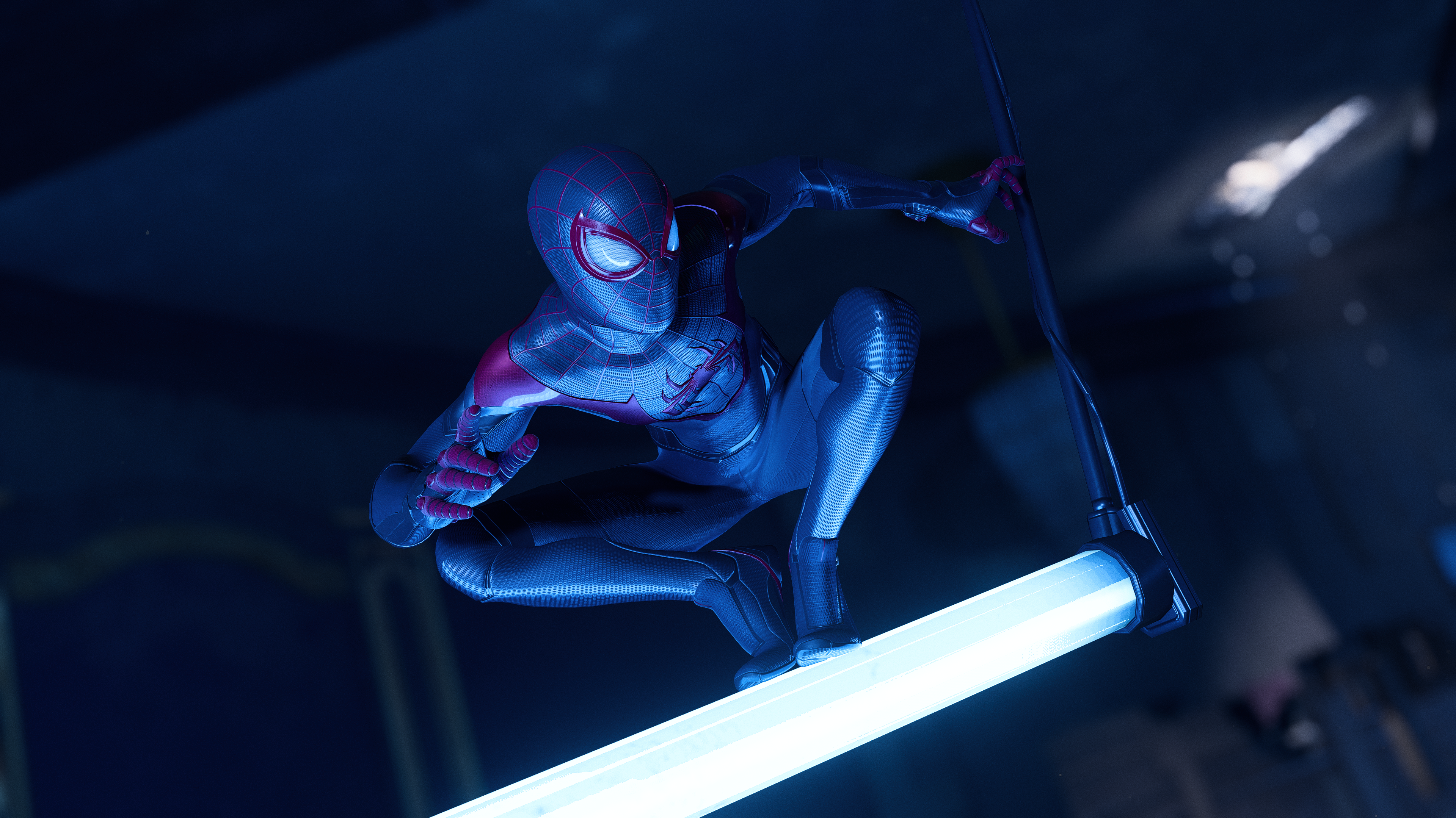 4k Marvel S Spider Man Miles Morales Wallpaper Background