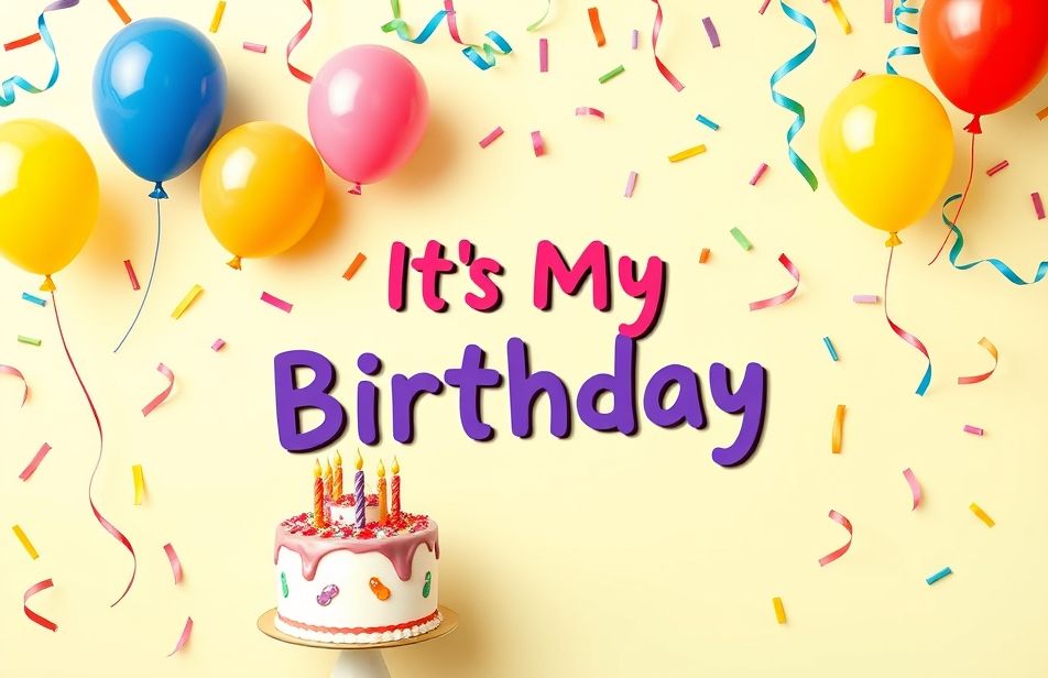It S My BirtHDay Wallpaper