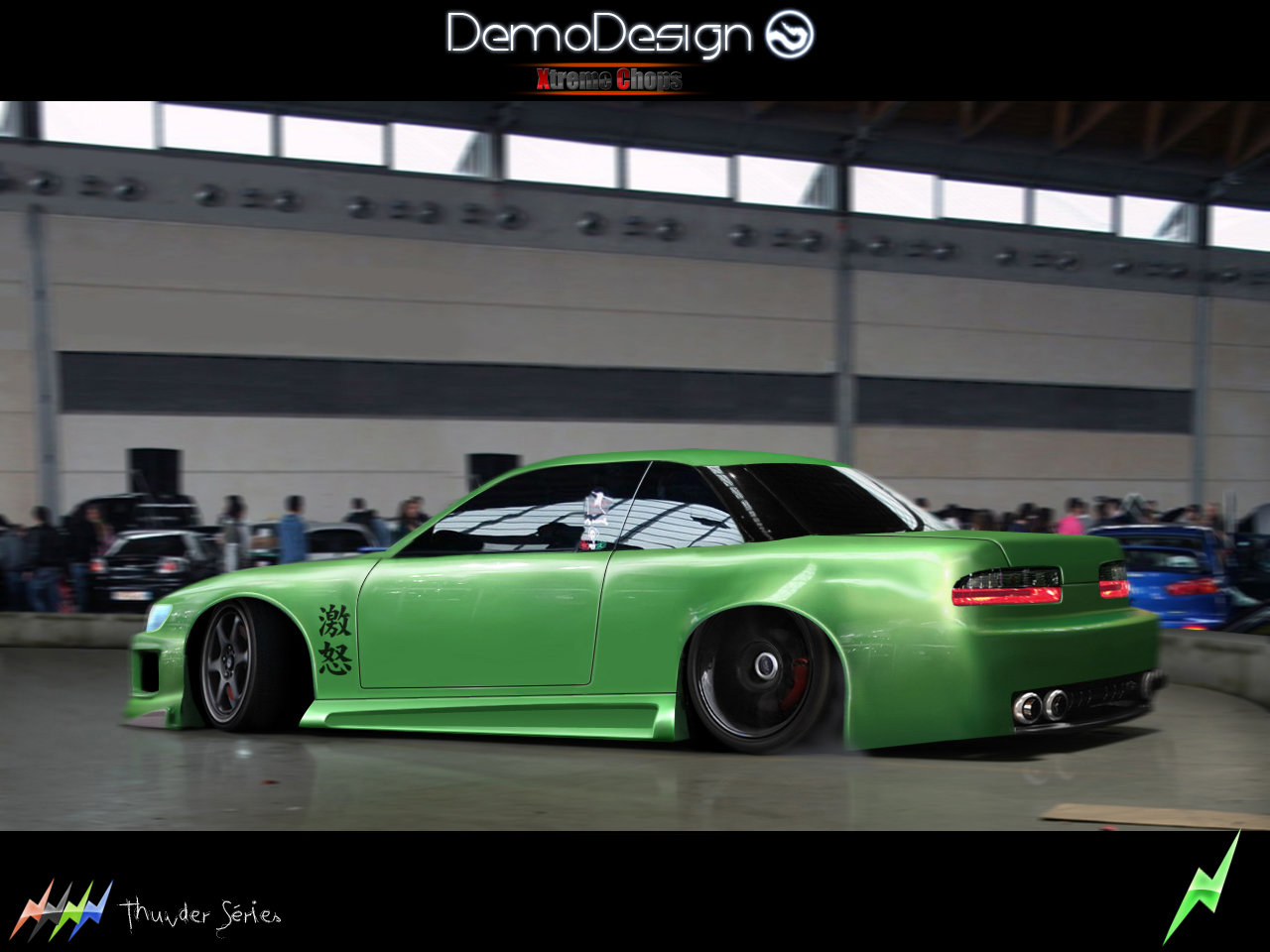 Nissan Silvia S13 Drift Show By Demodesign