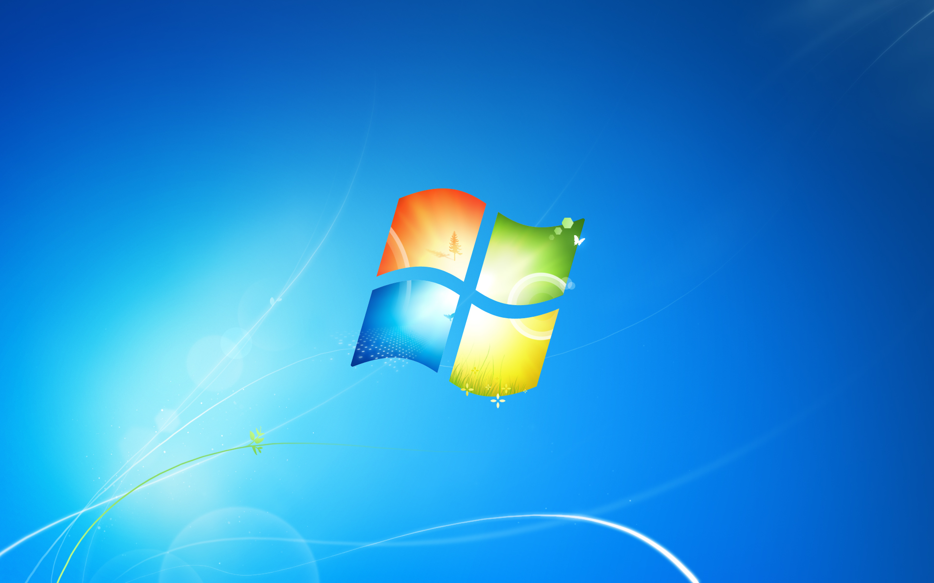 Example Default Windows Desktop Background