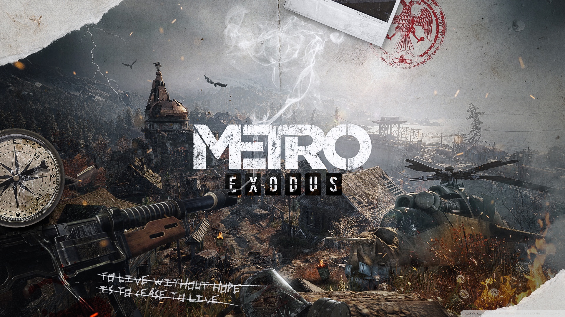 An image displaying a cover for the game Metro Exodus which is on discount on Steam during Summer Sale 2023