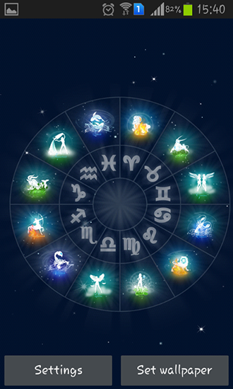 Zodiac Live Wallpaper For Android Tablet And