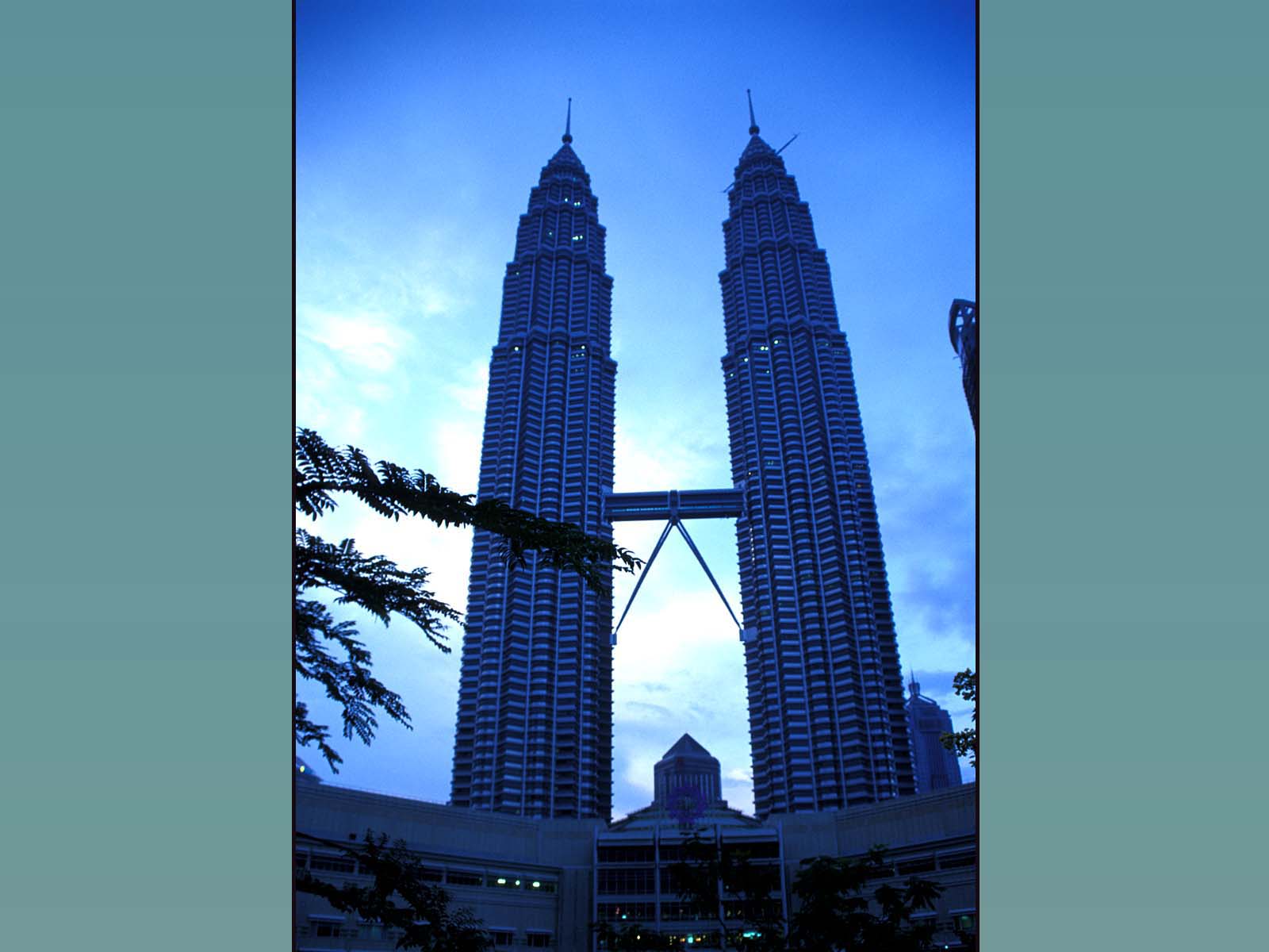 Petronas Towers Desktop Wallpaper For HD Widescreen And