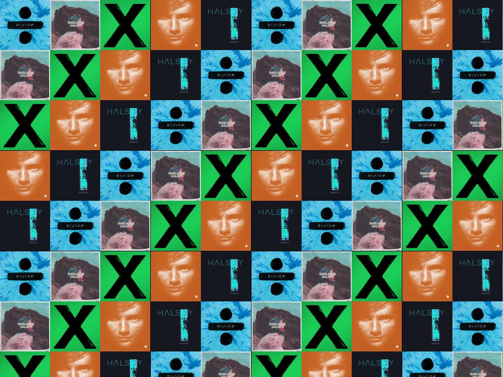 Ed Sheeran Tiled Desktop Wallpaper