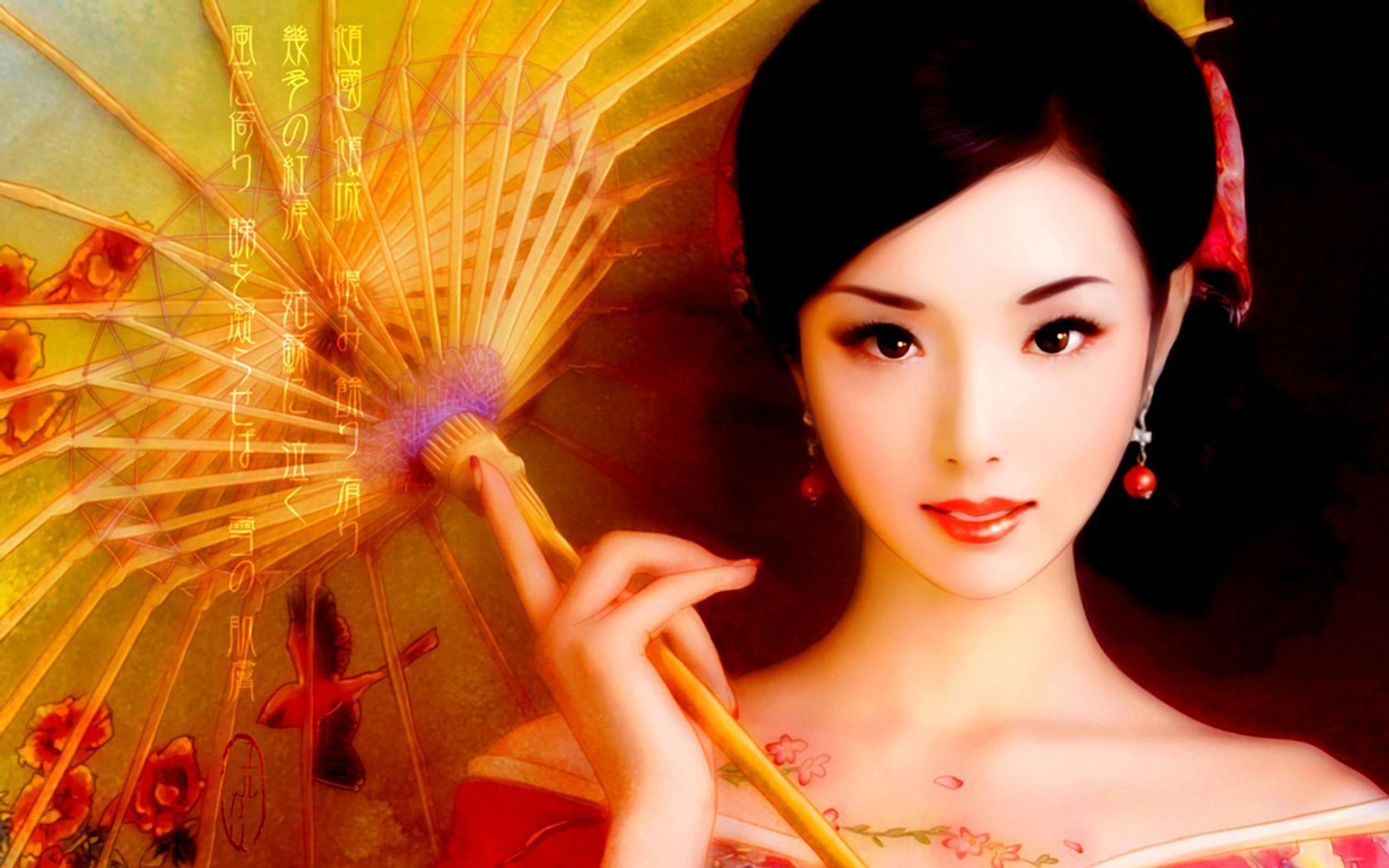 Asian Women Wallpaper Group