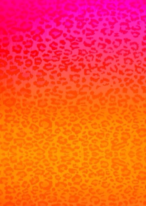 Orange Ombre Background Neon Pink And