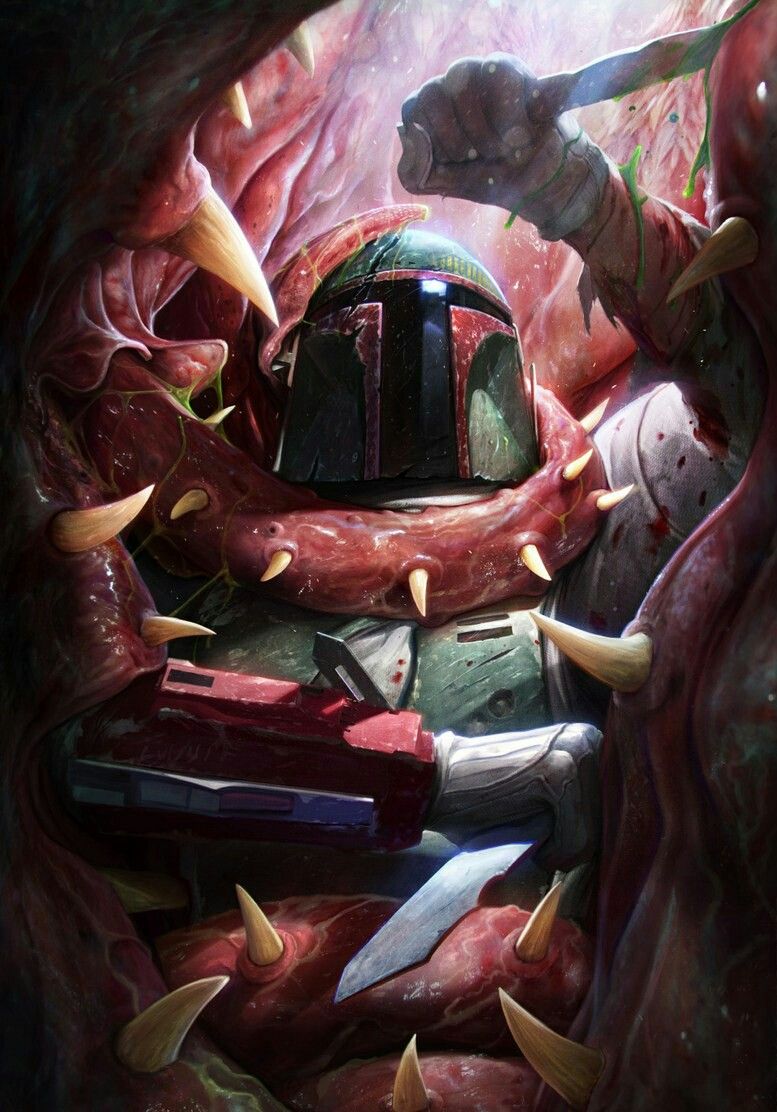 The Horrible Truth Behind Boba Fett S Escape From Sarlacc Pit