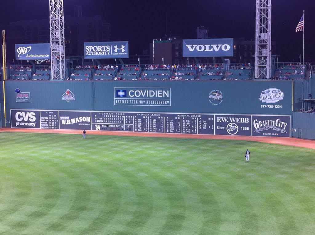 Panoramio Photo Of Fenway Park S Green Monster
