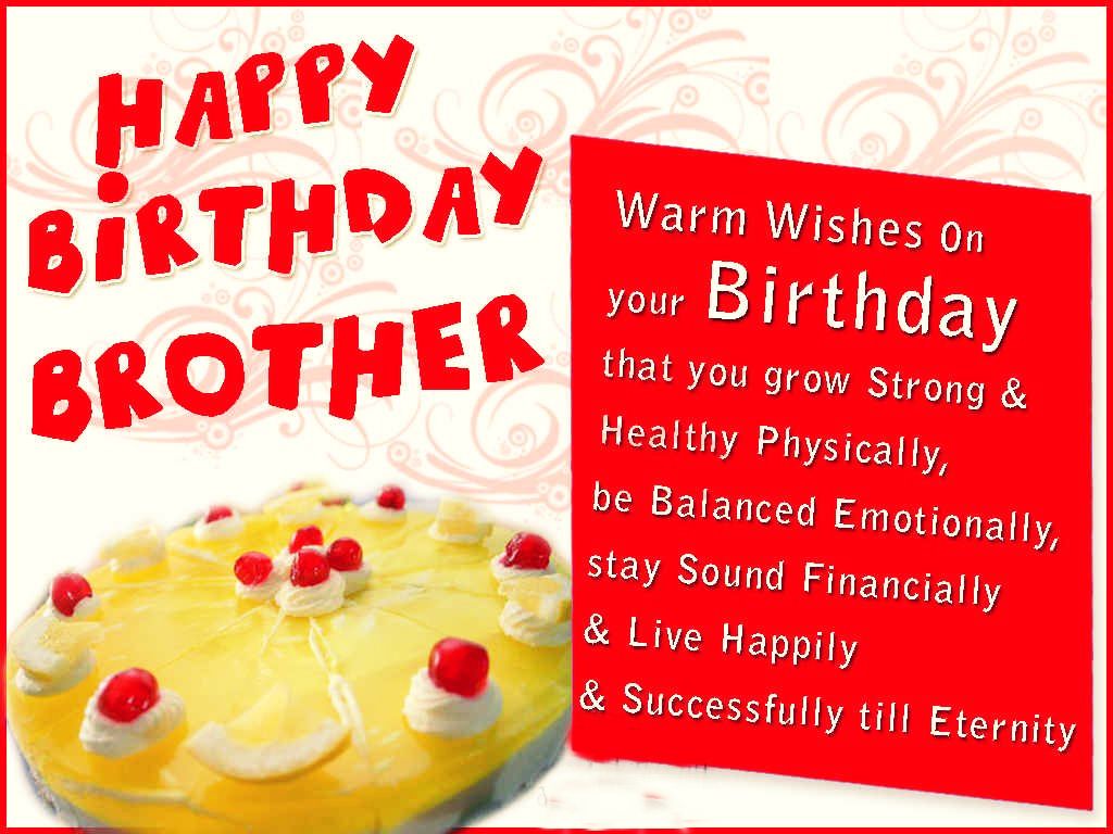 Free download Happy birthday brother HD Beautiful Desktop ...