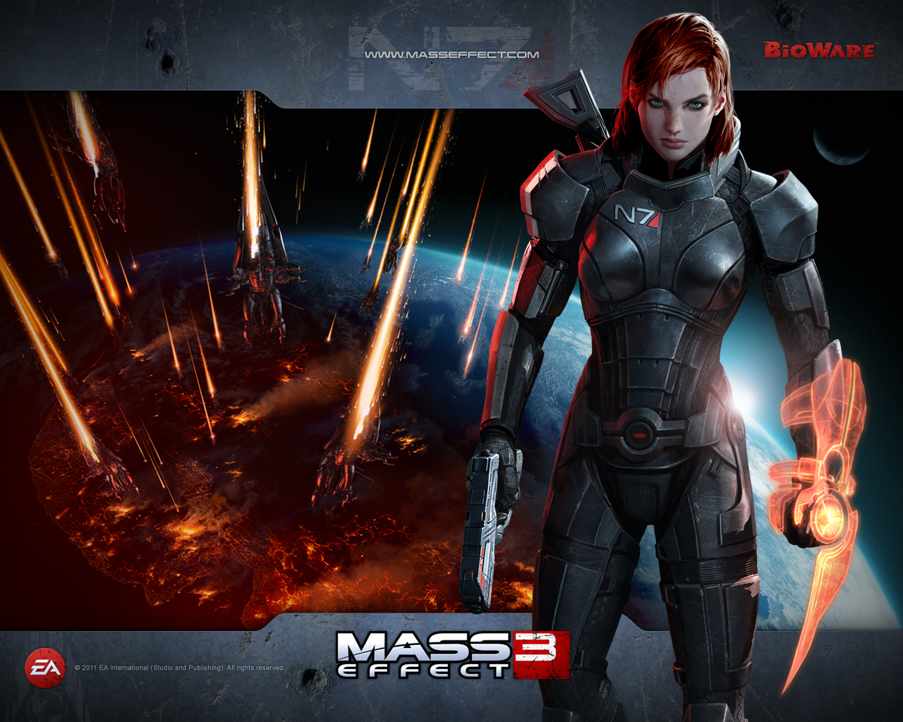 Our Red Head Green Eyed Femshep Is The One That Fans Voted For On