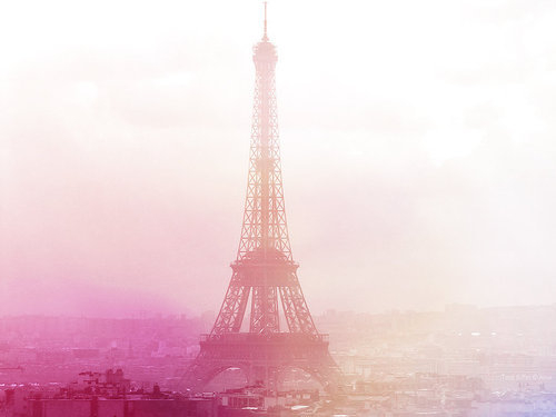 Eiffel Tower Eiffeltor Girly Light Pink Purple Tour