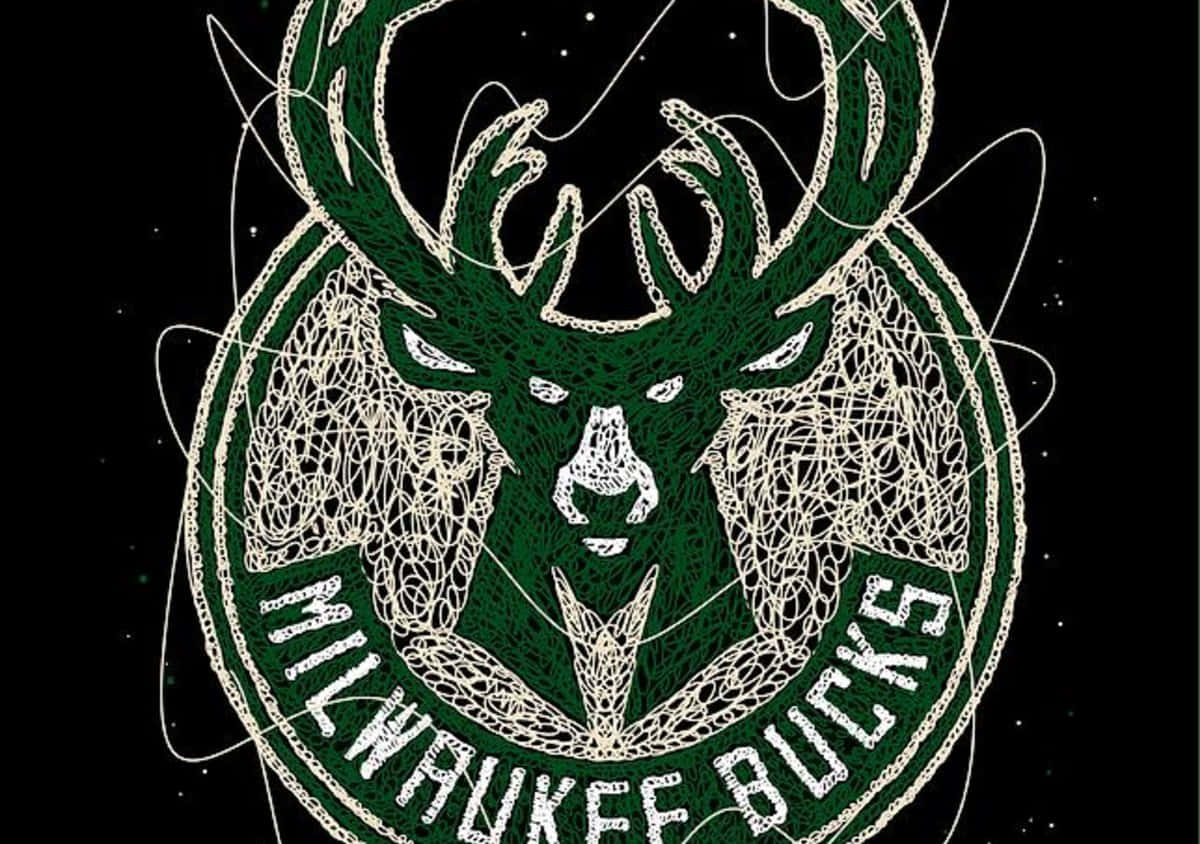 The Official Logo Of Milwaukee Bucks Wallpaper