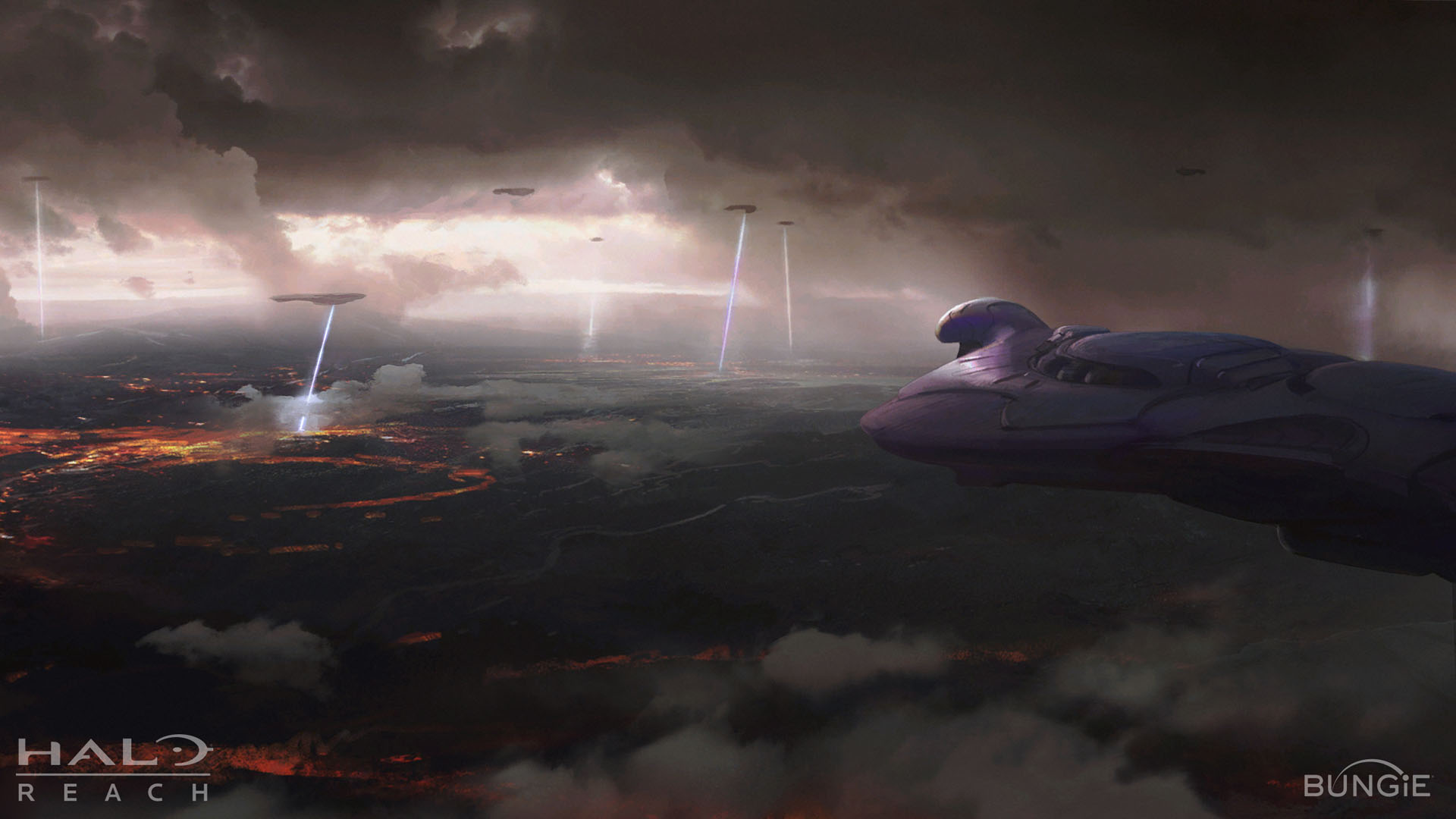 Halo Reach Orbital Strike HD Wallpaper Id
