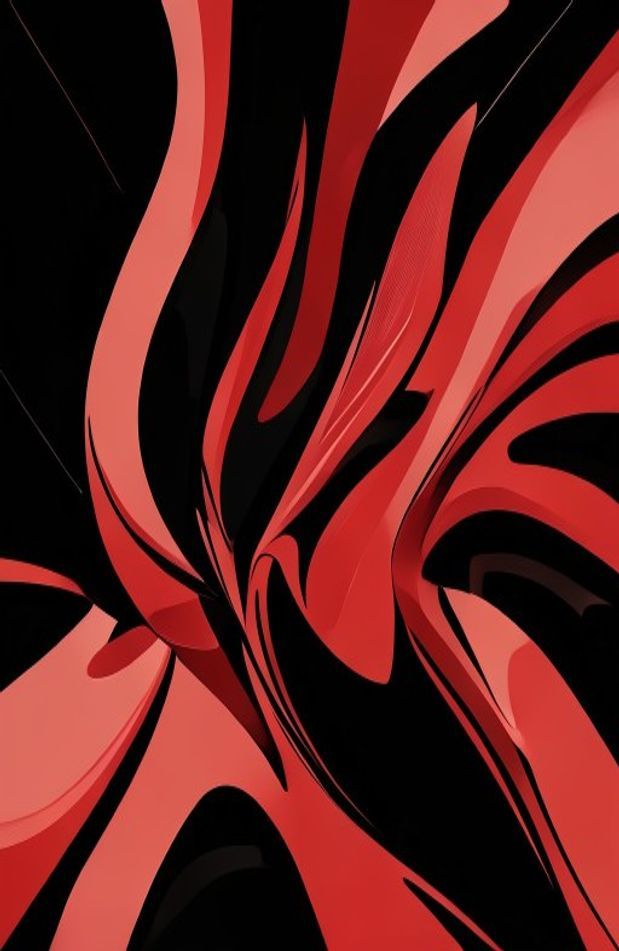Black And Red 1080p Wallpaper