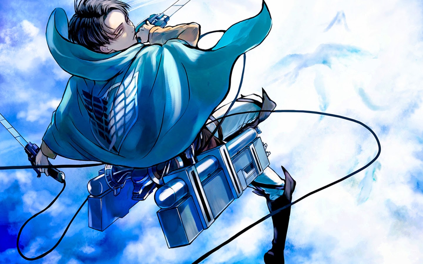 Levi Rivaille Attack on Titan Shingeki no Kyojin Anime Wallpaper