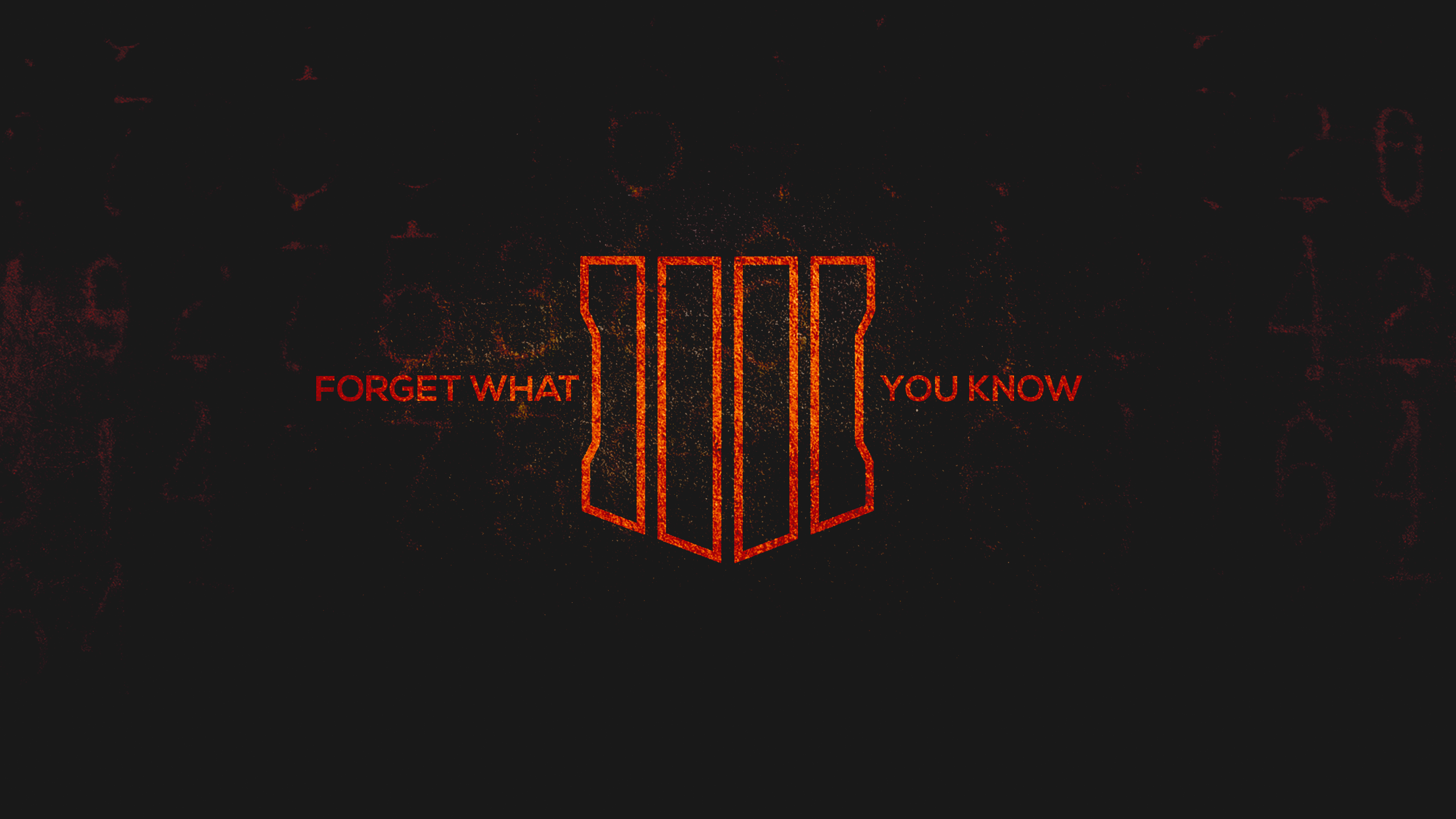 Call Of Duty Bo4 Forget What You Know HD Wallpaper Background
