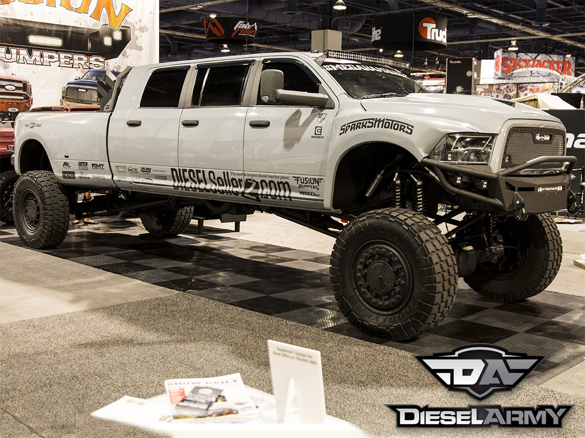 Sema Diesel Sellerz S Extreme Door Show Truck