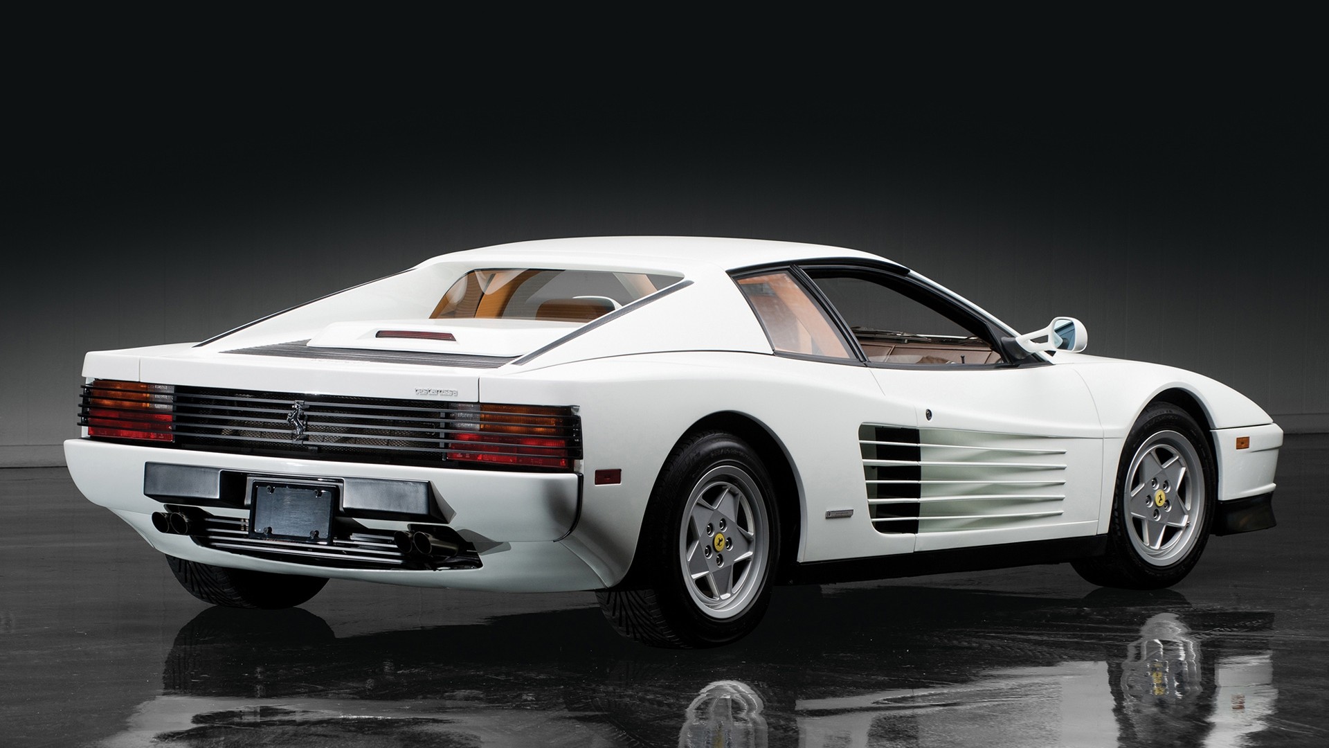 Ferrari Testarossa Cars Machines Technics Wallpaper