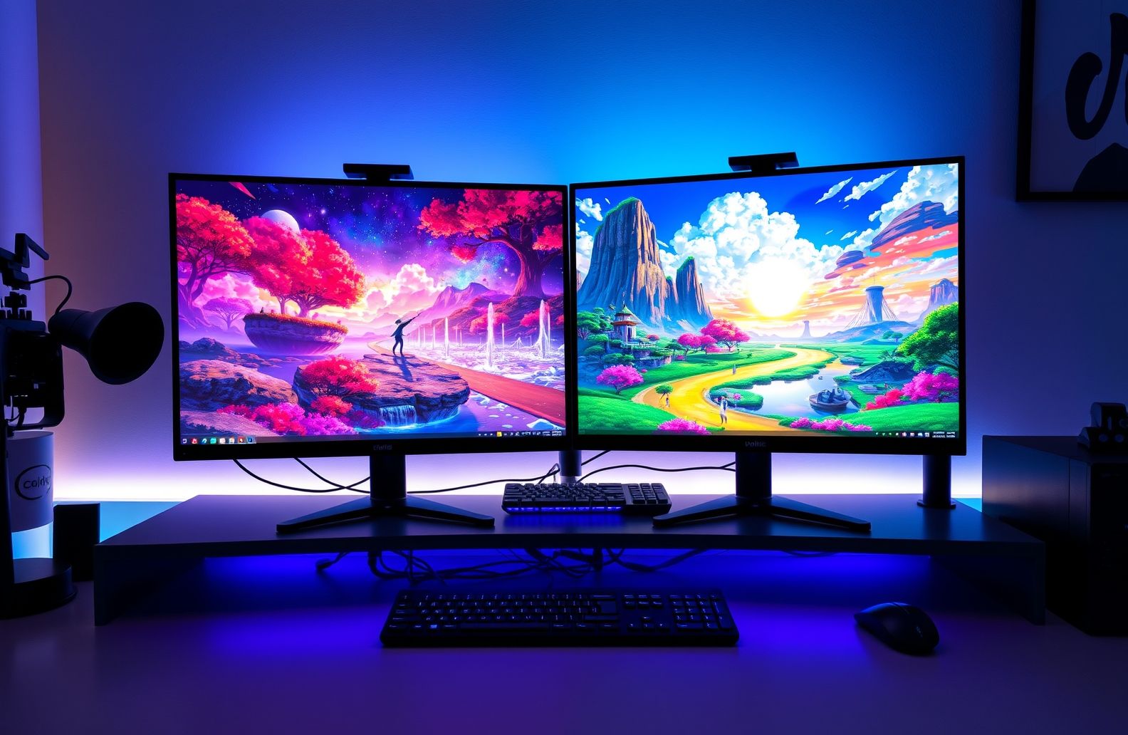 Dual Monitor Anime Wallpaper