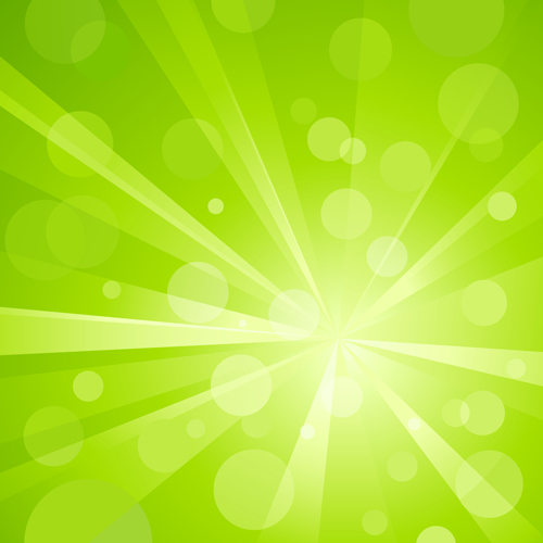 Bright Spring Background Vector Background