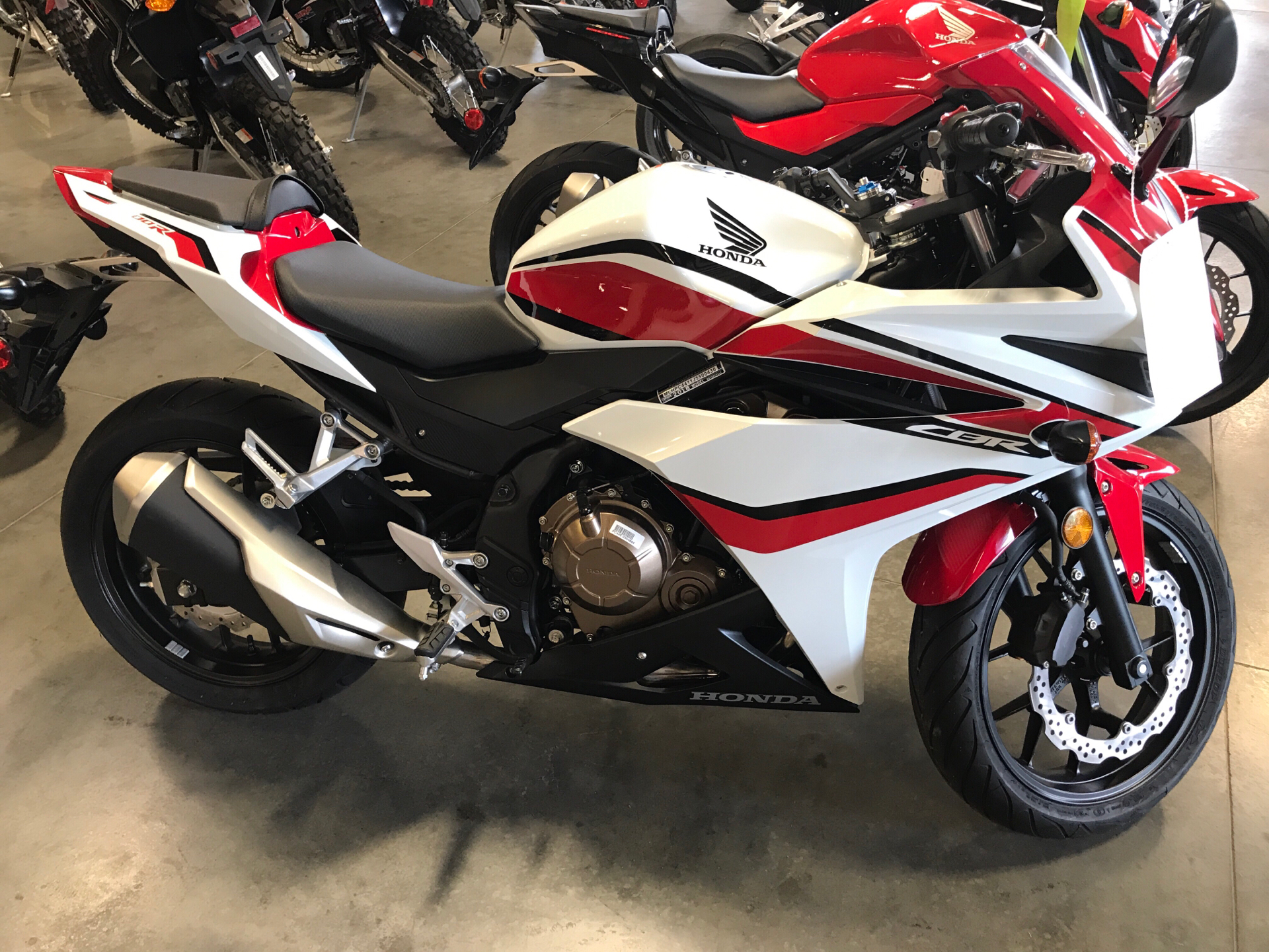 New 2018 Honda CBR500R Motorcycles in Davenport IA