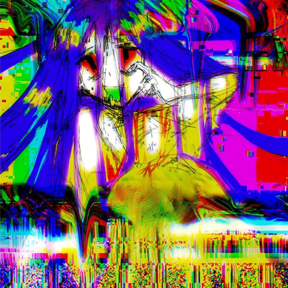 Glitchcore Aesthetic Wallpaper