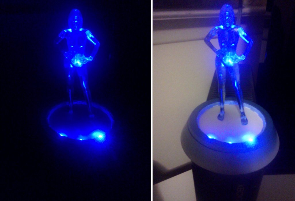 Cortana figure from Halo by ShizNat4EVER on