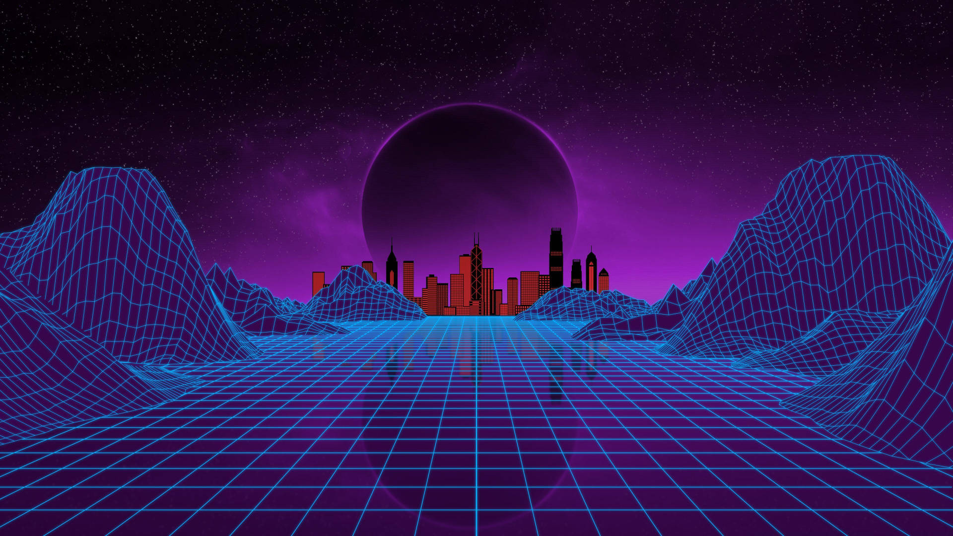 Neon Purple Wallpaper