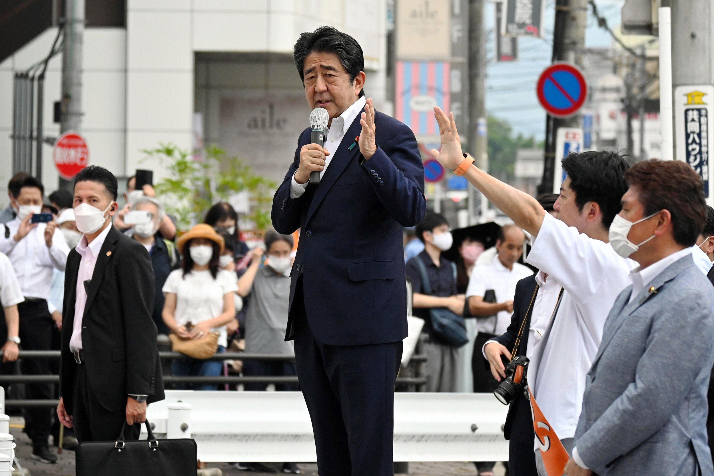 Photos Former Japanese Prime Minister Shinzo Abe Assassinated Cnn