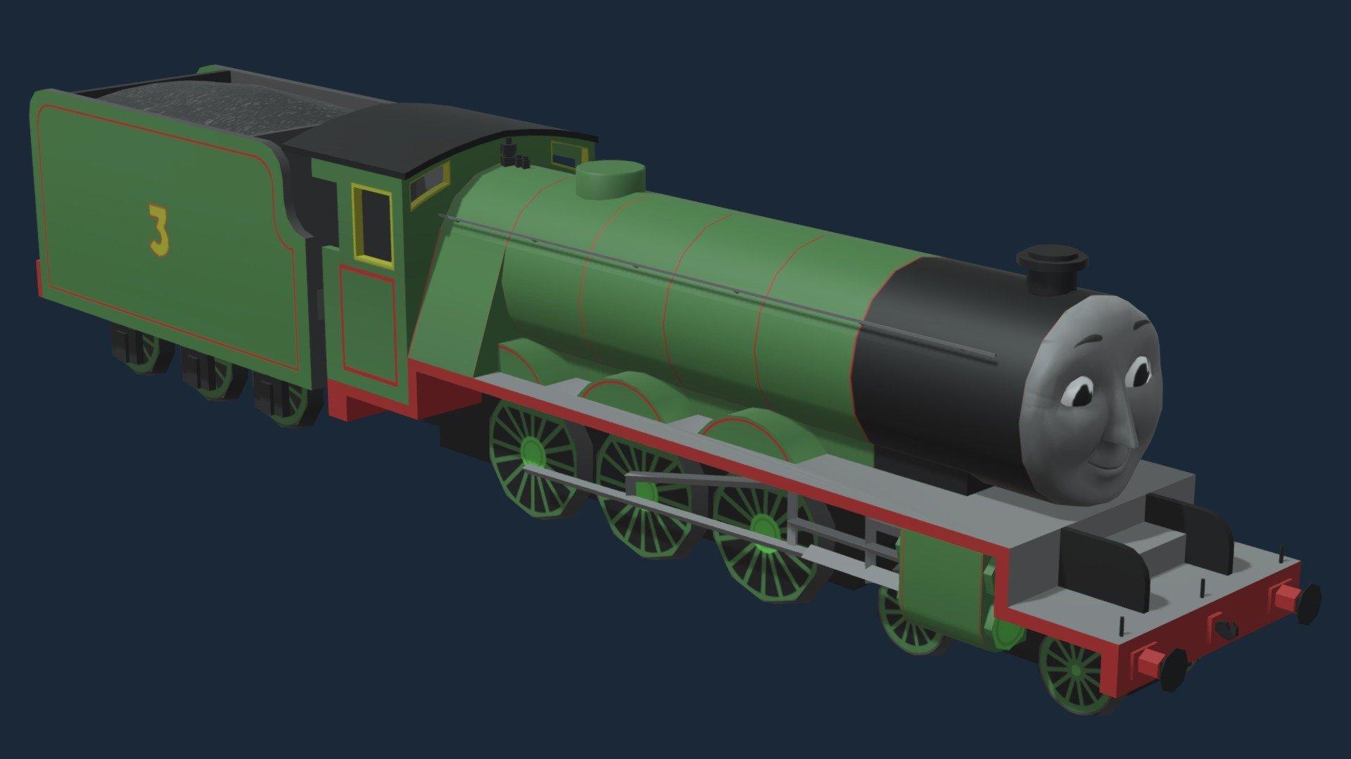 Henry The Green Engine 3d Model By Sea Land Air