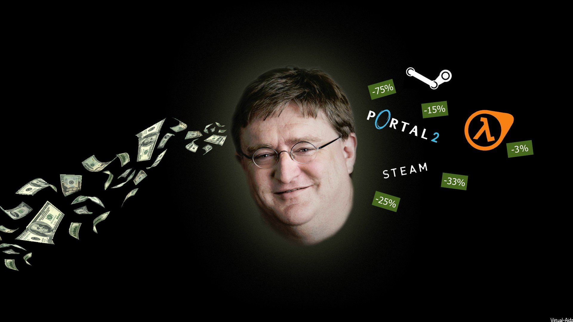 Gabe Newell Wallpaper - WallpaperSafari