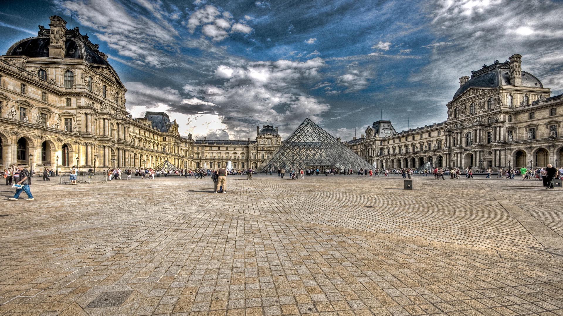 The Louvre Large Wallpaper Travel HD
