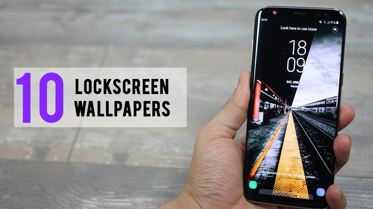 Awesome Lockscreen Wallpaper For Galaxy S8