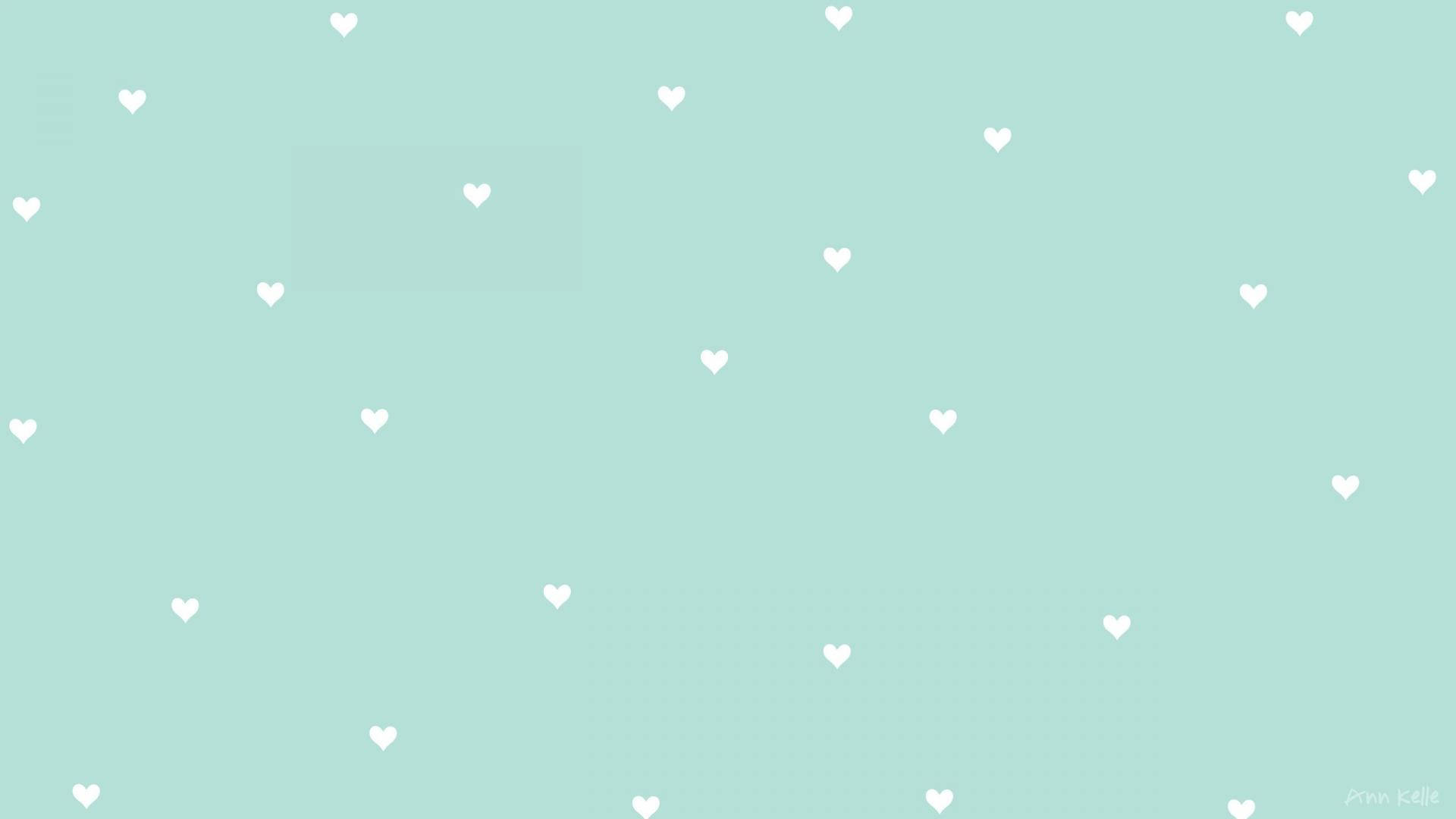 Pastel Green Aesthetic Laptop Wallpaper